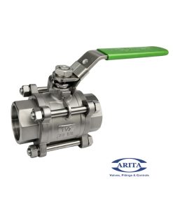 Van bi nối hàn Socket Weld 3 mảnh ARITA ARV-100SW-3PC