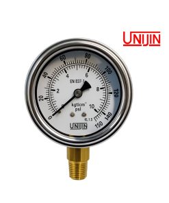 Đồng hồ áp suất chân đứng Unijin P250